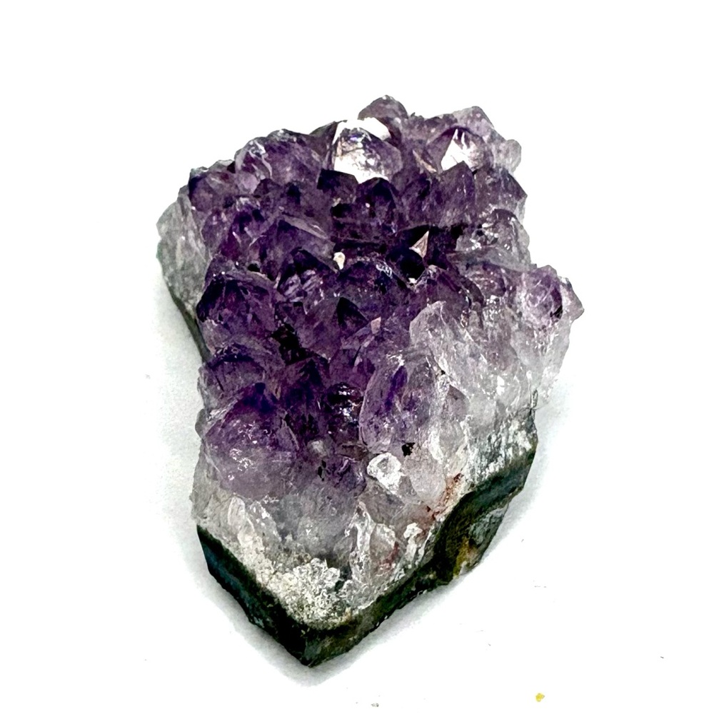 Amethyst Druzy Cluster Crystal with Properties